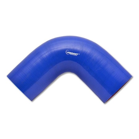 4 PLY 90 DEGREE ELBOW, 3IN I.D. X 8IN LEG LENGTH - BLUE